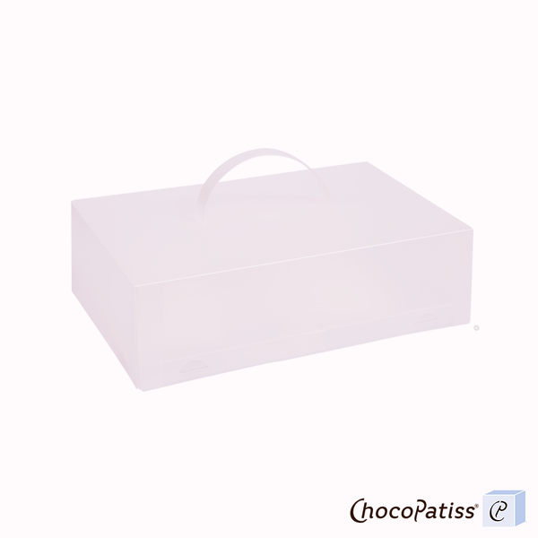 Oblong Treat Box met dubbele bodem, 37 x 25 x 11 cm.