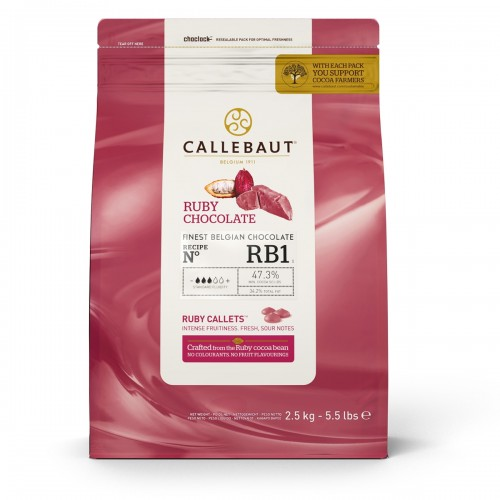 Callebaut Ruby Chocolade Recept N° RB1